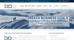 Desktop Screenshot of businessconsultingagency.com